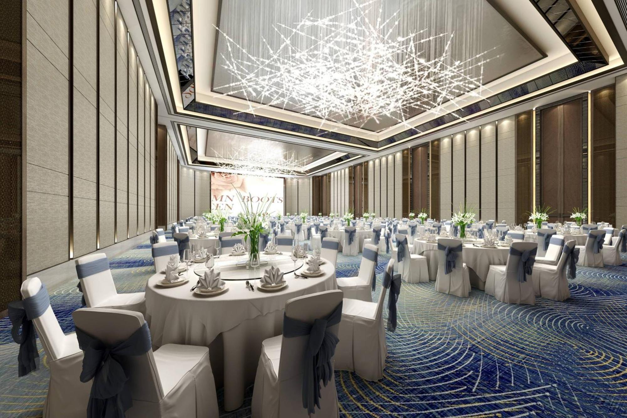Shanghai Marriott Hotel Pudong South Nanhui Exterior foto
