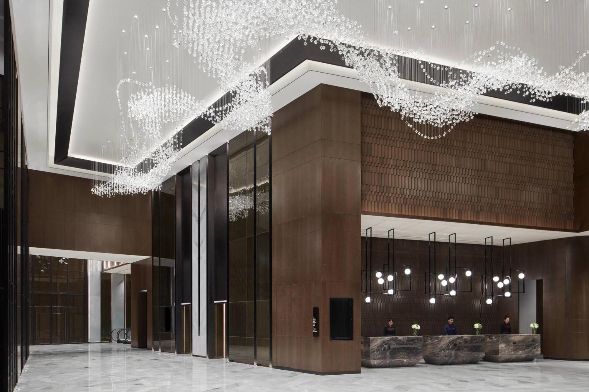 Shanghai Marriott Hotel Pudong South Nanhui Exterior foto