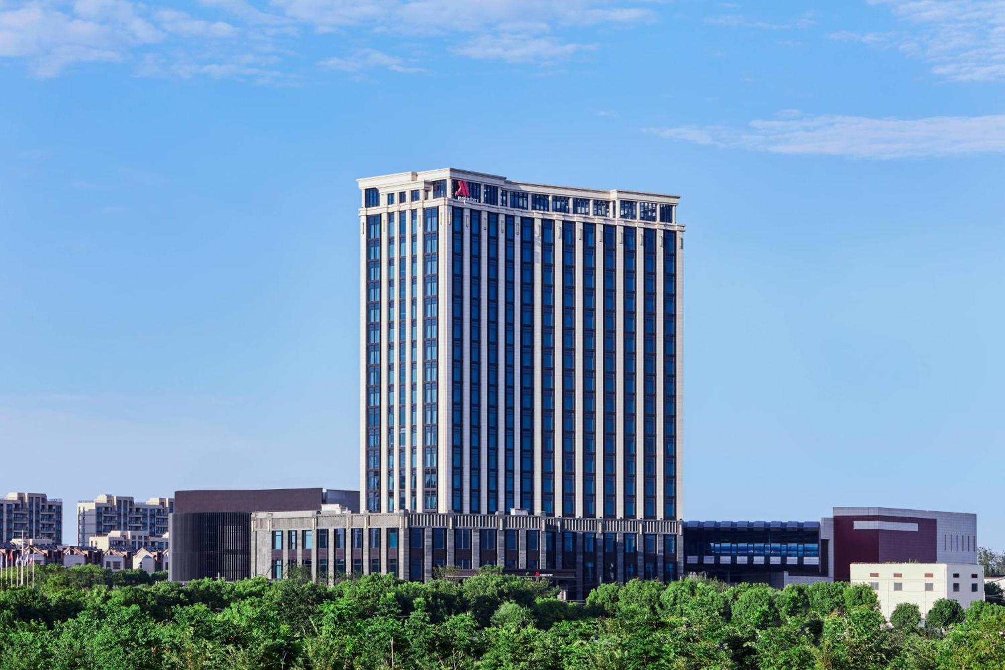 Shanghai Marriott Hotel Pudong South Nanhui Exterior foto